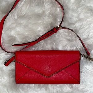 Rebecca Minkoff Chain Wallet Red